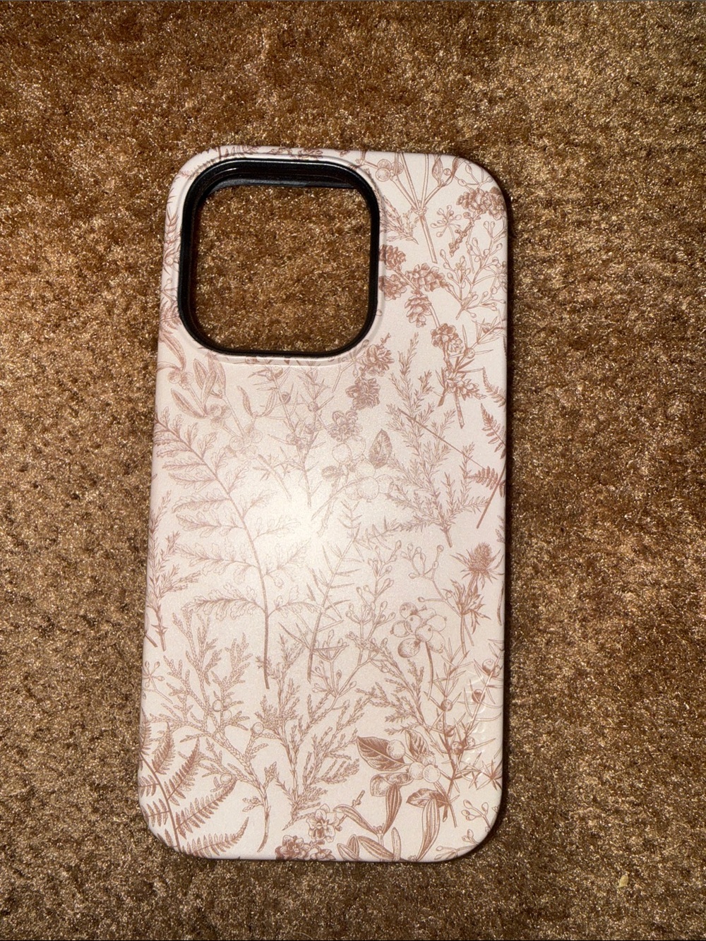 Casely Beige Garden Iphone 15 Pro Phone Case